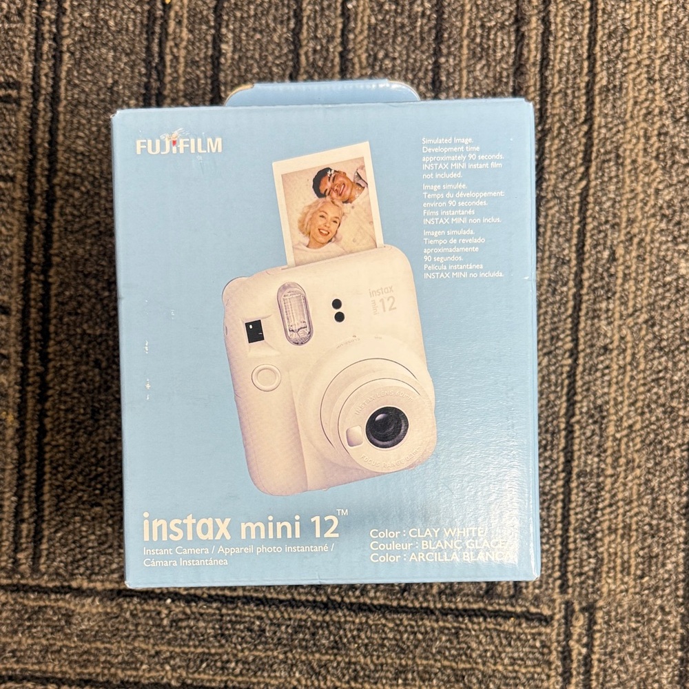 Fujifilm Instax Mini 12 - Clay White